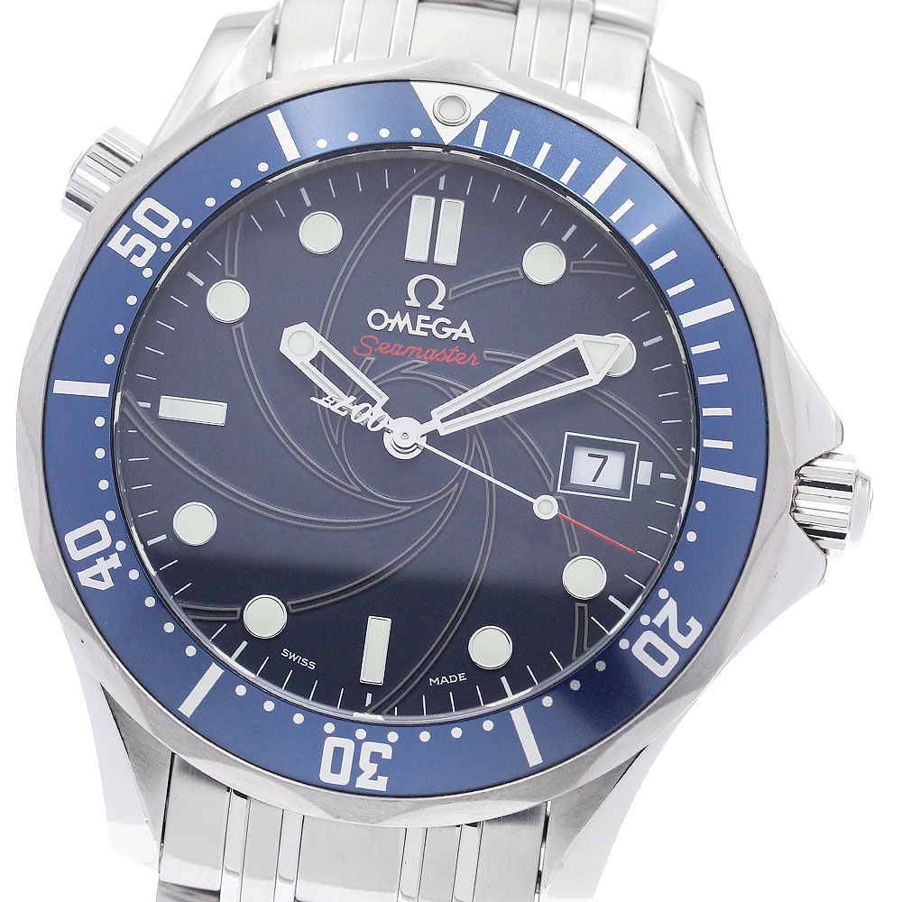 オメガ OMEGA 2226.80 シーマスター300 007 ジェームズボンド デイト コーアクシャル 自動巻き メンズ 良品 _889549【中古】 289,575円