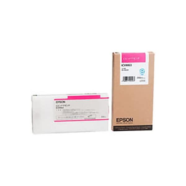 (業務用3セット) (純正品) EPSON エプソン インクカートリッジ (ICVM63 ビビッドマゼンタ)
