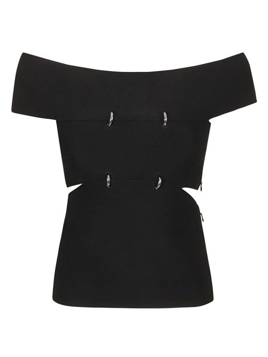 ALEXANDER MCQUEEN Women Tops 748051Q1A5Z1000 Black