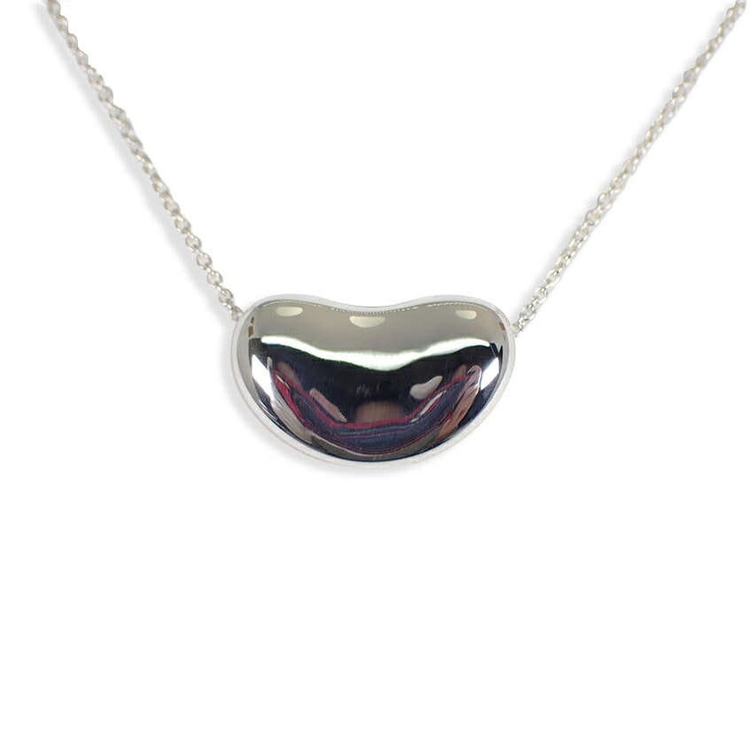 【中古】TIFFANY/ティファニー 925 ビーン ペンダント/ネックレス[g380-36]