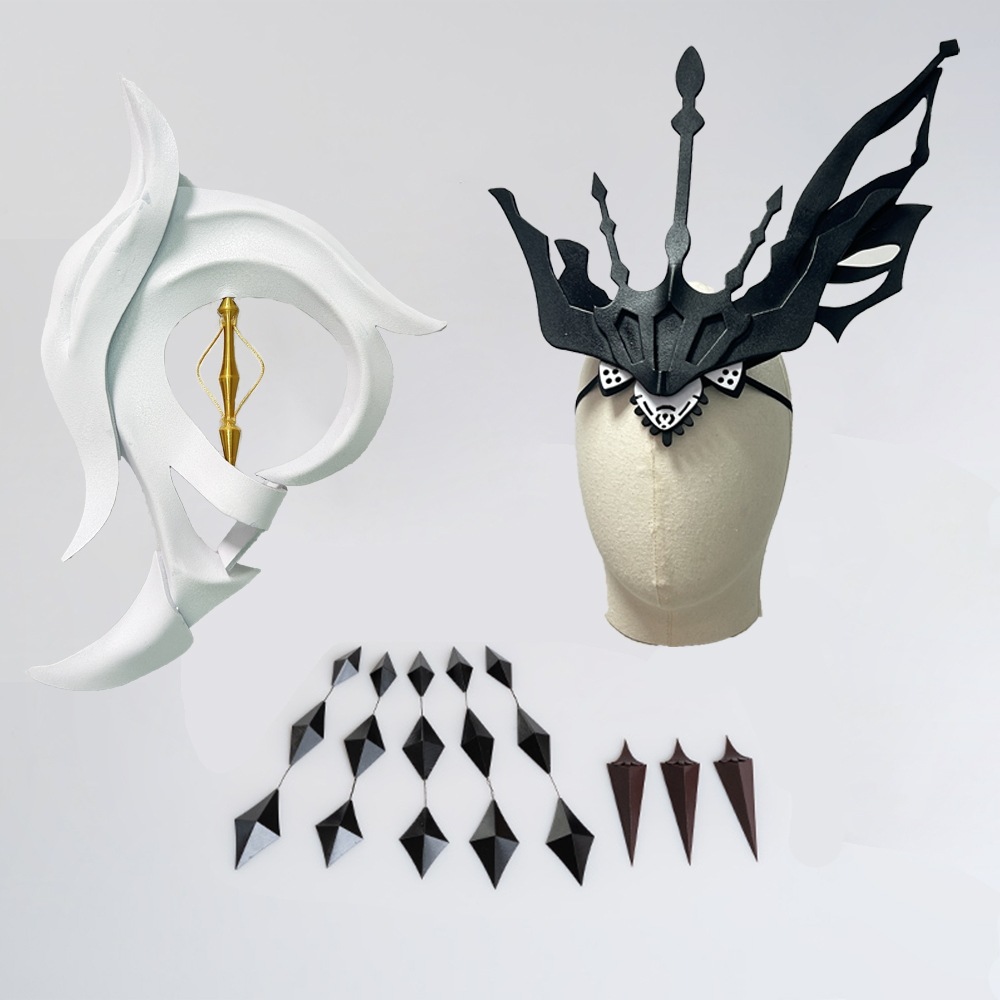 Genshin Impact ファデュイ 髪飾り 首飾り 全セット ばら売り可能 道具 cosplay服部品 3Dプリント 別体設計 A35