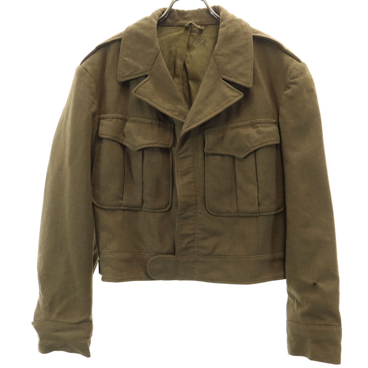 US ARMY アメリカ軍 40s ヴィンテージ WW2 アイク ジャケット カーキ系 米軍 メンズ 古着