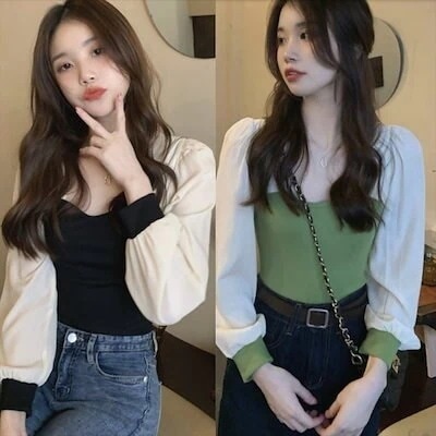 超人気,高評価!!ブラウス 長袖 無地 ラウンドネック シンプルデザイン カジュアル系 エレガント きれいめ 6,295円