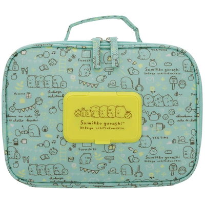 他サイト： サンスター文具 すみっコぐらし 除菌シートケース ポーチ シーポ &mom アンドマム 5511254Aの商品画像