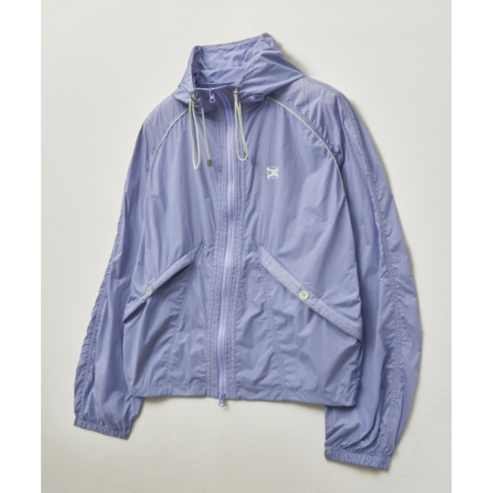 SATUR パラセイルフードジップジャケット ラベンダー