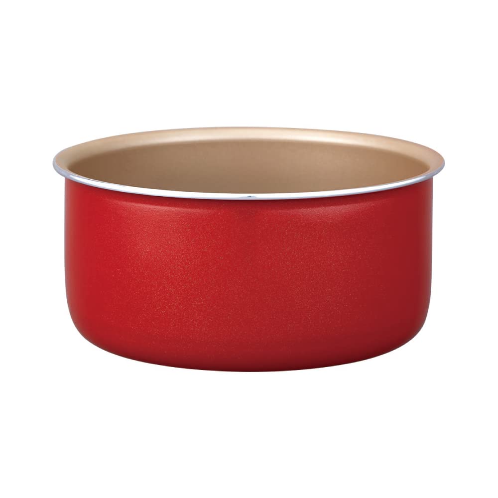 エバークック ポット 18 オール熱源対応(IH対応) レッド 選べるシリーズ 取っ手の取れる 着脱式 ドウシシャ