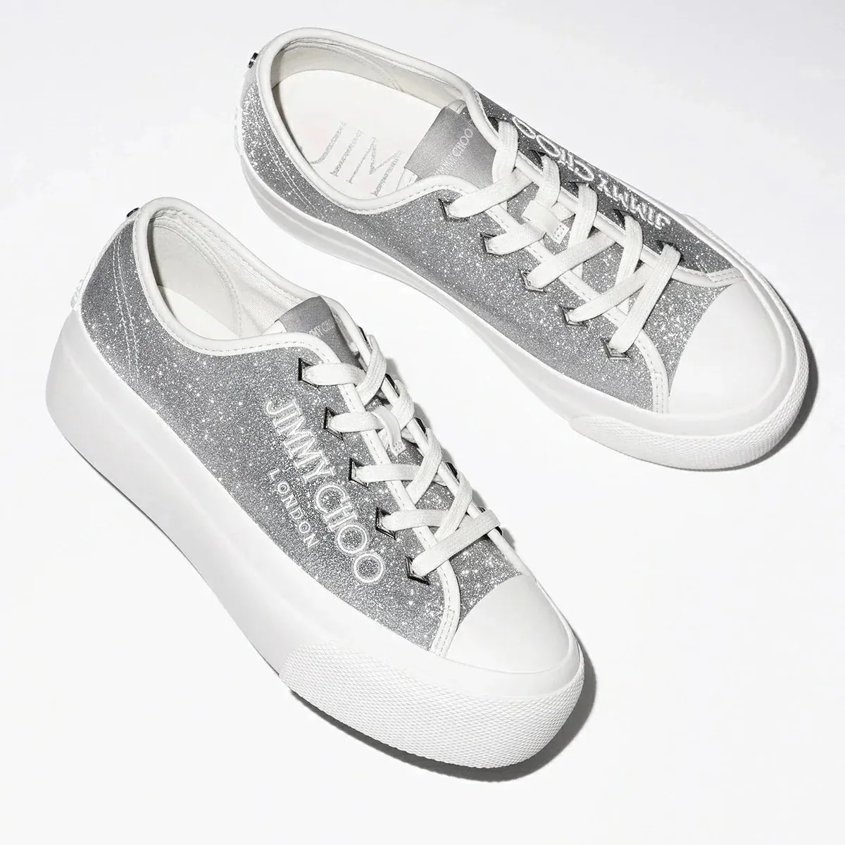 Jimmy Choo ジミーチュウ スニーカー PALMA MAXI/F QJK パルマ マキシ レディース ローカット プラットフォーム 厚底 靴 X-SIL 42,338円