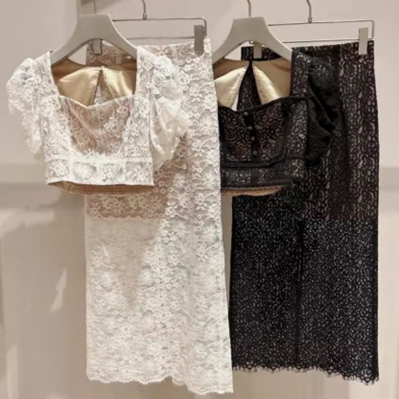 SN レディース トップス+スカート 2点セット ロング