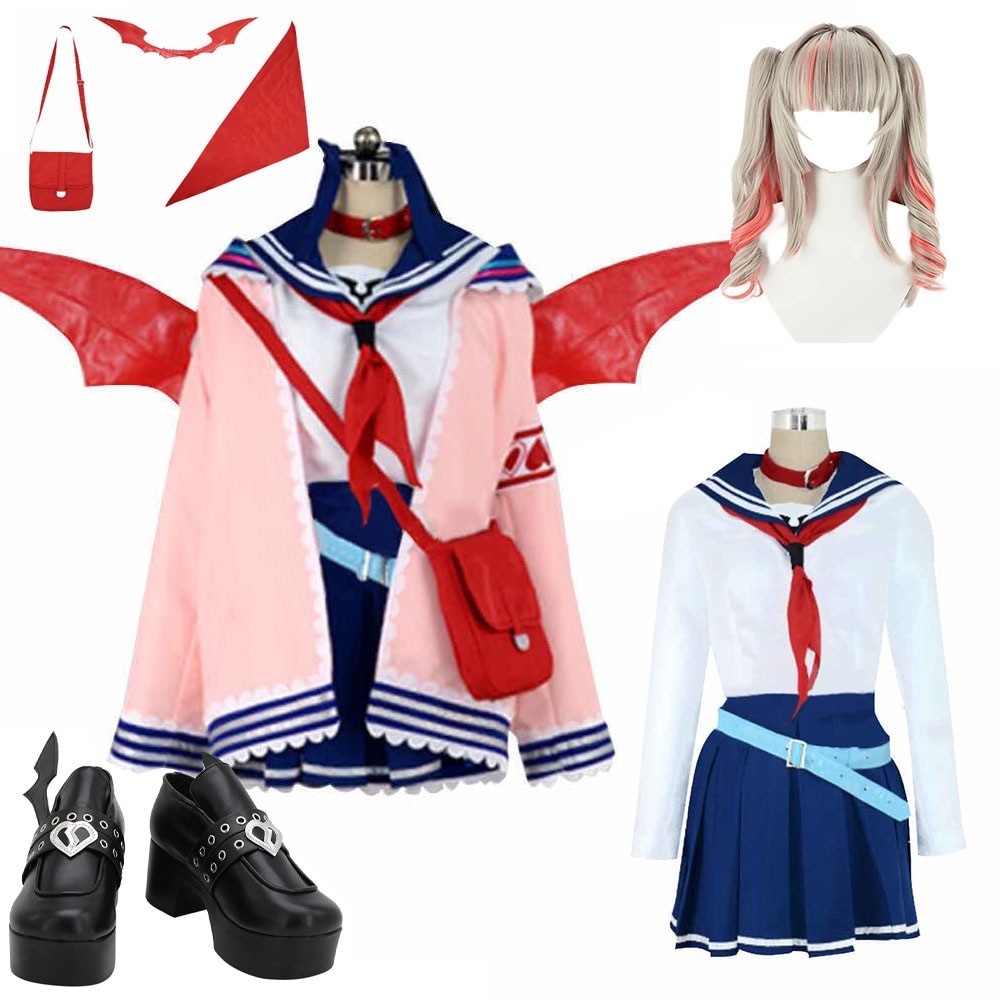 【全シリーズ発売中】 【値引き中】靴 ウィッグ コスプレ衣装 贈り物 仮装 学園祭 文化祭 クリスマス ハロウィン 可愛い コスプレ服 衣装 コスプレ まかいりりむ コスプレ衣装 魔界ノりりむ にじさ