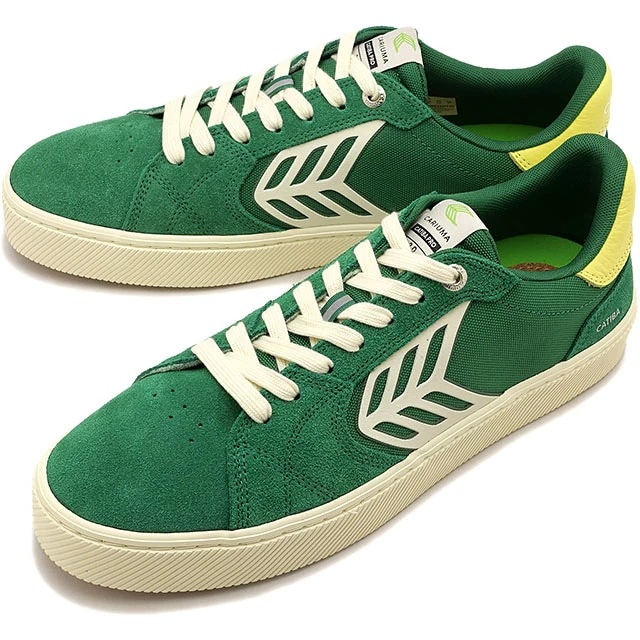 カリウマ スニーカー カティバ プロ2.0 [482809E31] メンズ 靴 スケートシューズ Green/Yellow-&-Ivory 正規取扱店