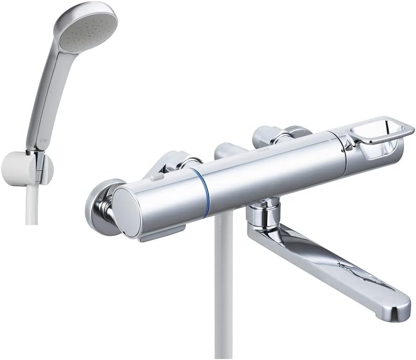 LIXIL(リクシル) 浴室水栓 サーモスタット付 BF-KA145TSG-AMZ (メッキハンドル・エコフルシャワー)[一般地用]シャワーバス水栓 混合水栓 INAX 12,910円