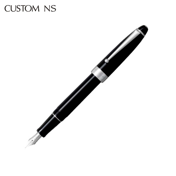 CUSTOM カスタム NS 万年筆 ブラック FKNS-1MR-B [生産終了品] ペン先-EF(極細)のみ