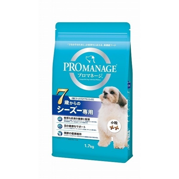 （まとめ買い）犬種別 シニア犬用 7歳からのシーズー専用 1.7kg ドッグフード [x3]