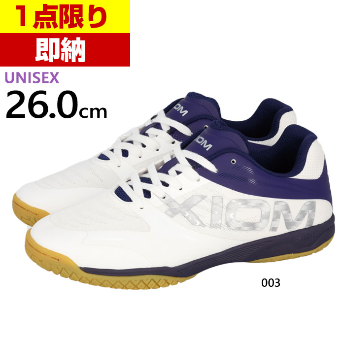 26.0cm メンズ レディース FT イグレ 卓球シューズ ローカット 紐靴 シューレース トレーニング 003 SHE00001