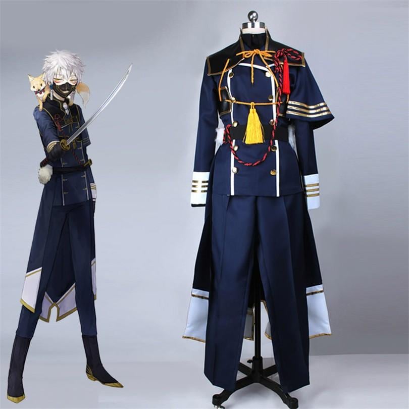 【即納】刀剣乱舞　とうらぶ　鳴狐 なきぎつね 打刀 風 コスプレ衣装 演出服 変装 cosplay 仮装 二次会 イベント パーティー