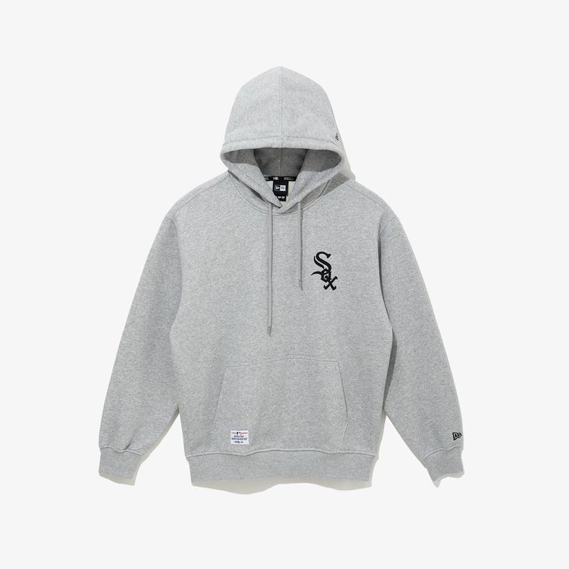 MLB シカゴ・ホワイトソックス パッチ付きフード ヘザーグレー 14742033