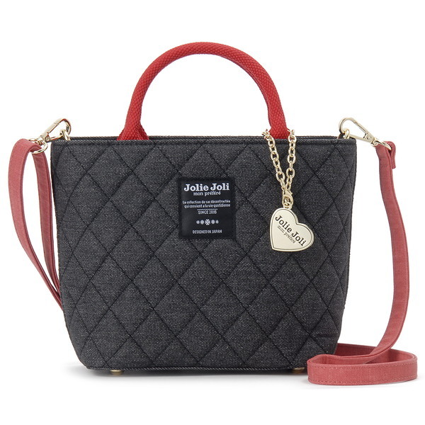 ジョリージョリ キルトデニム2WAYミニトートバッグ JJ-2025142-003 並行輸入品 5,067円