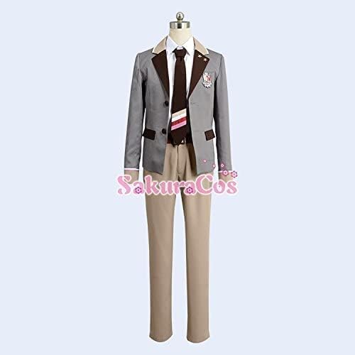 A3!（エースリー）春組 秋組 碓氷真澄 佐久間咲也 摂津万里 花咲学園高校制服 コスプレ衣装 コスチューム ハロウィン クリスマス 制服 大人 アニメ イベント