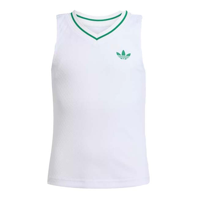 adidas Originals(アディダスオリジナルス) 2025 ジュニア(ガールズ) LONDON PRO ゲームタンクトップ JY1888WH