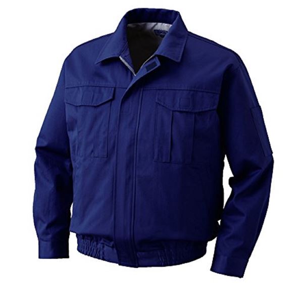 KU90600 空調服 裏地式綿厚手 服のみ ダークブルー 3L