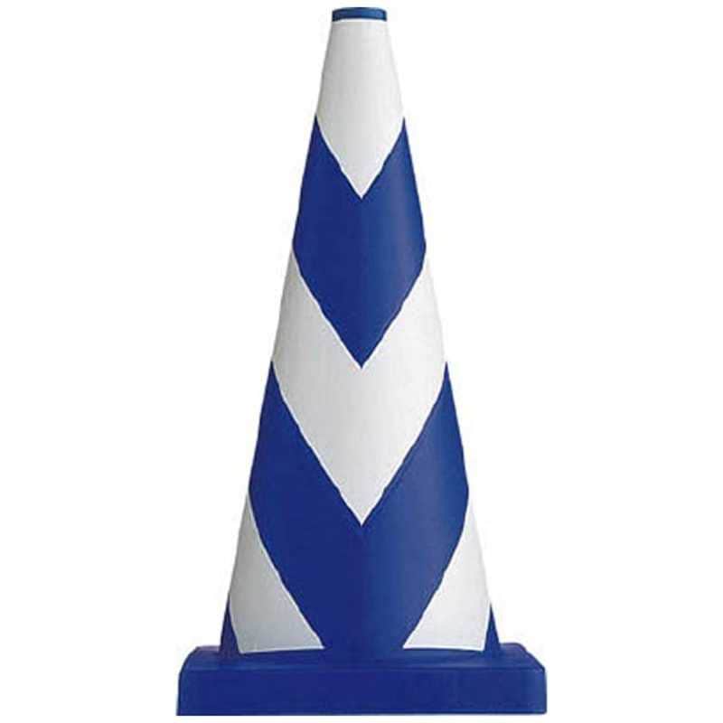 三甲　サンコー ヘビースコッチコーン700H φ40(3.7Kg) ブルー/ホワイト　8Y0049