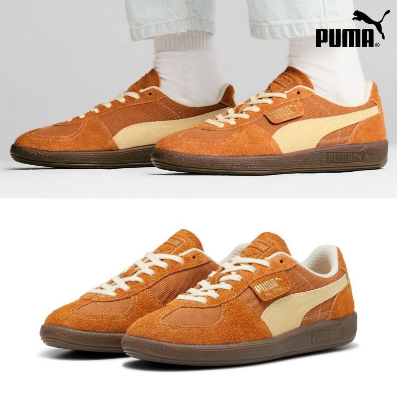 [PUMA] プーマ パレルモ ヴィンテージ スニーカー / Palermo Vintage CARAMEL LATTE