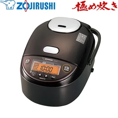 象印 5.5合炊き 圧力IH炊飯ジャー 極め炊き NP-ZU10-TD ダークブラウン炊飯器