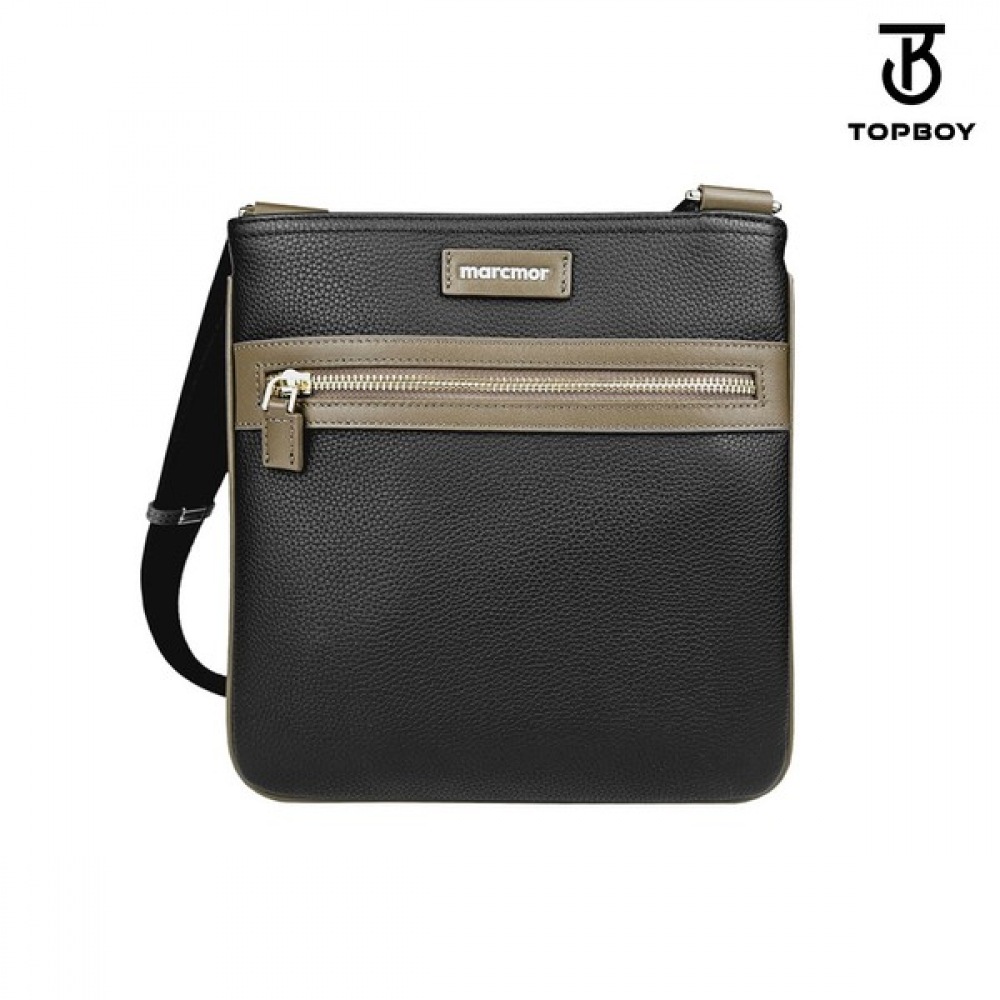 (TOPBOY) プレミアムトゴレザーフラットクロスボディバッグ (BP047) 13,928円