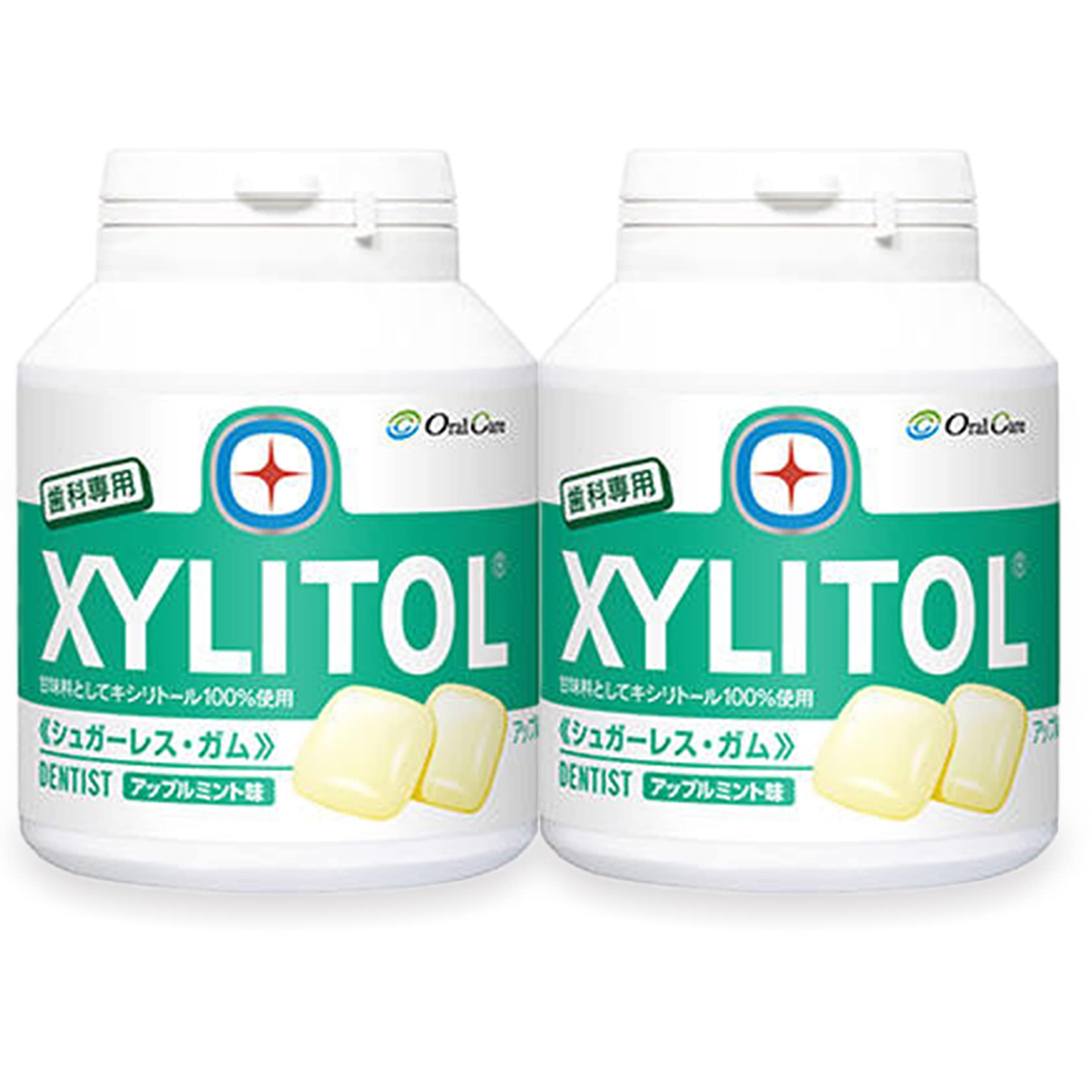 【歯科専用】 キシリトールガム ボトルタイプ 90粒 (アップルミント)