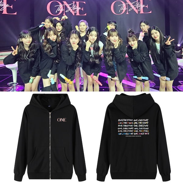 IZ*ONE コート フードスウェット パーカー アウター IZONE 服