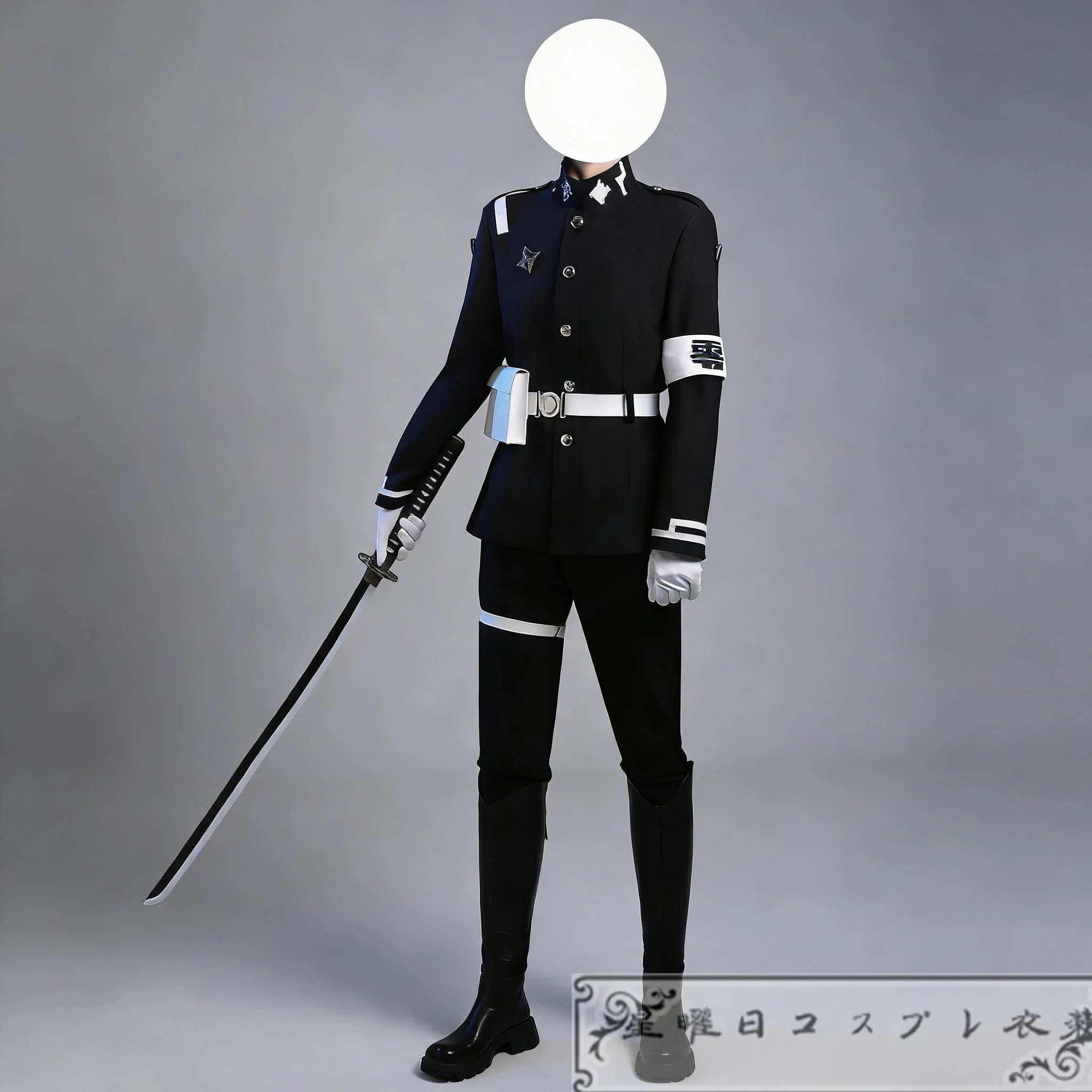 951『24h激安挑戦』 ハンドレッドライン 最終防衛学園 澄野拓海 戦闘服 コスプレ衣装 コスチューム