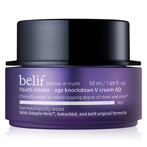 【Wid】 ユース・クリエーター・エイジ・ノックダウン・Vクリーム・アドバンスド・50ml・1個・高保湿・ハリ・弾力・エイジングケア・低刺激・ハーブ成分・瑞々しい・ギフト：爆弾クリーム トライアル キ