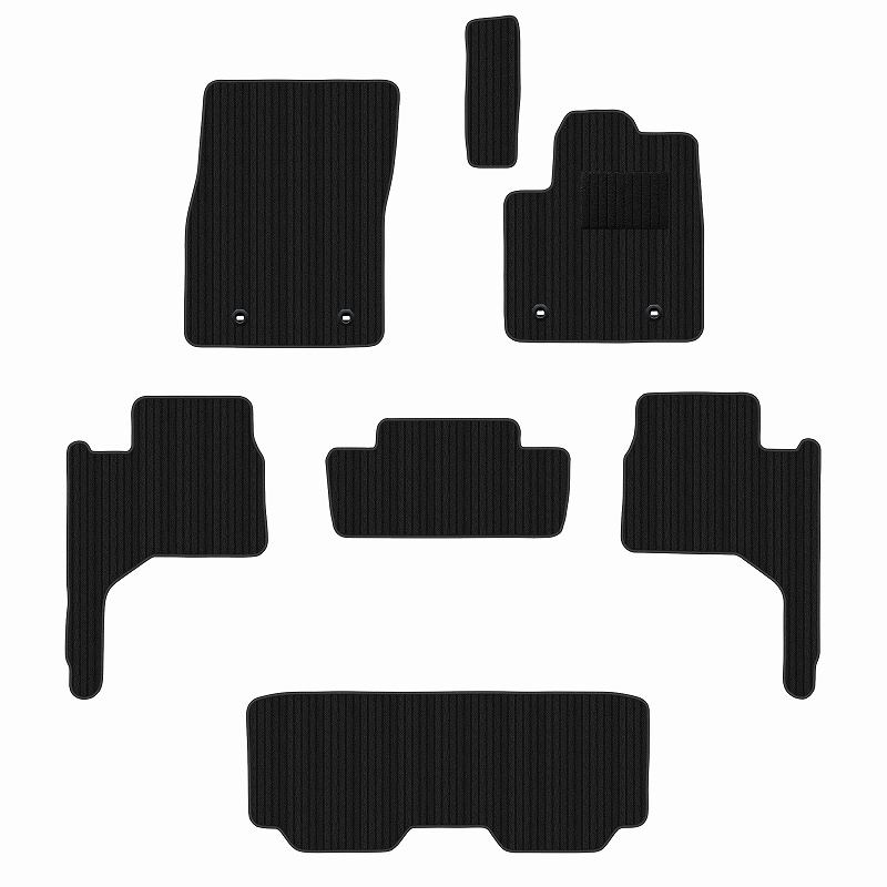 [優れた品質で安売りに挑戦]レクサス 新型 LX 300系 7人乗り フロアマット [3色から選択]