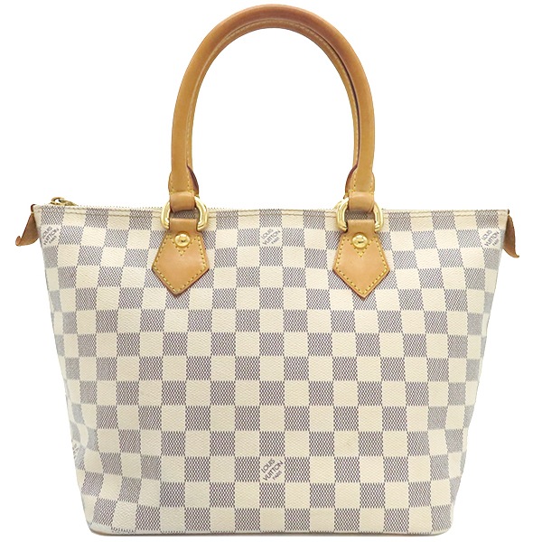ルイヴィトン LOUIS VUITTON ハンドバッグ サレヤ PM ダミエアズールキャンバス ダミエアズール ゴールド金具 白 トートバッグ N51186 不鮮明【中古】
