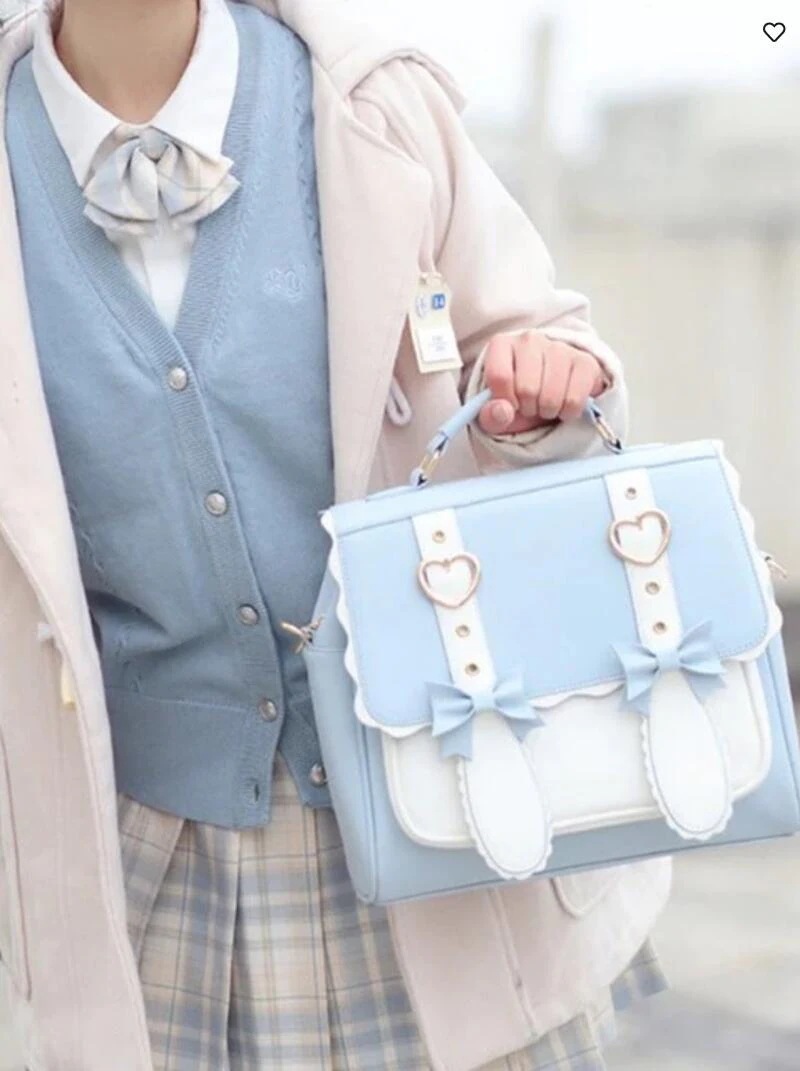 うさ耳リボンハートリングバッグ【3WAY】 6,576円
