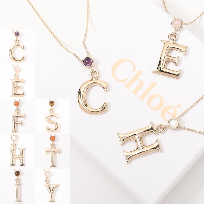 アクセサリー アルファベット ペンダント ネックレス CHC23SFO5 レディース GOLD ゴールド Alphabet ギフト おすすめ