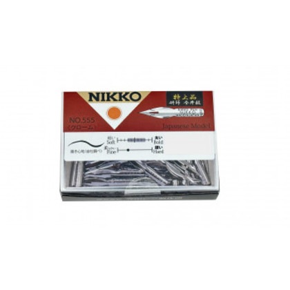 日光 ペン先 N555日本字ペン 100本入特上品 N555100EX