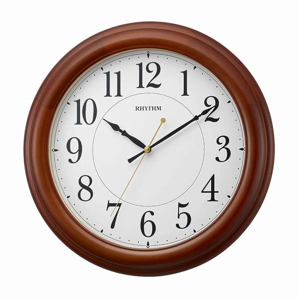 取寄品 正規品 RHYTHM リズム時計 8MG816SR06 スタンダード オルロージュM816 アナログ表示 掛け時計