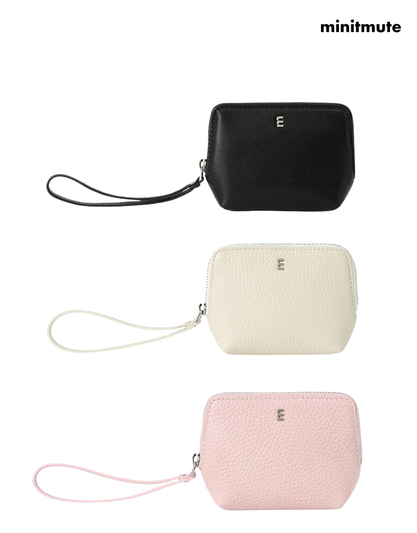 韓国限定 韓国人気 SNSで流行のファッショントレンド アクセサリー 財布 カード財布 m pouch wallet (3色)