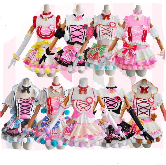 大人気 コスプレ変装仮装 衣装 Lovelive Snow halation 公演着 絢瀬 絵里 全員