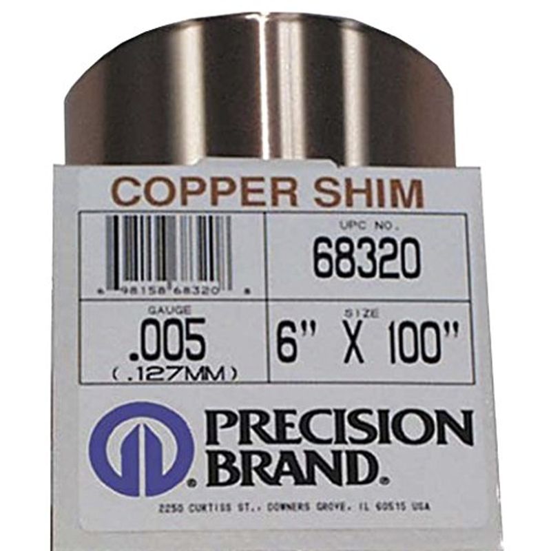 ノガジャパン 銅ロール巻シム 0.254mm PB0.254CS68450