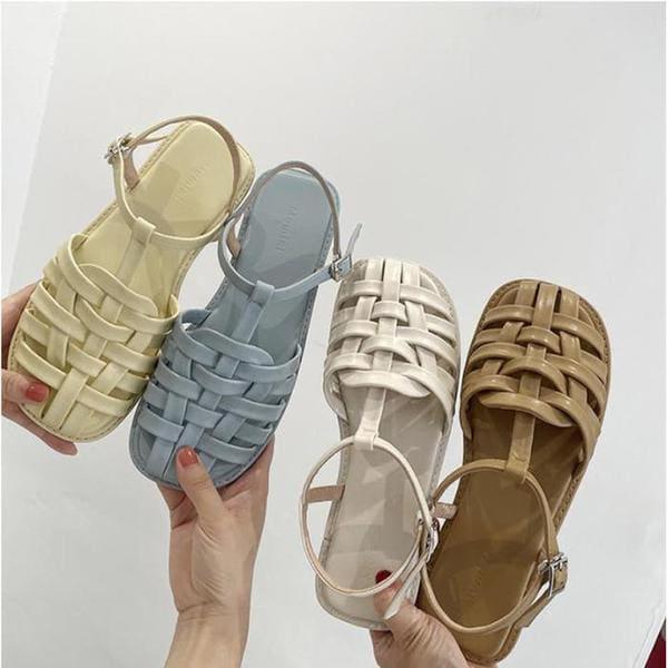AE43 ローマサンダル ストラップサンダル 女性サンダル フラット (S7039795) 4,809円