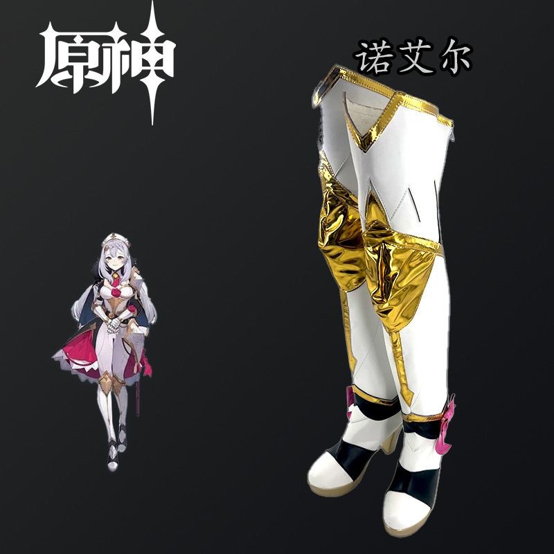原神 インパクト ノエル シューズ ガール ロリ アニメーションとコミック展示会マッチング パフォーマンス レディース ブーツ 4,701円