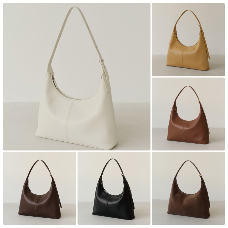 【DEMERIEL】 VENETA HOBO BAG MEDIUM : 6COLORS