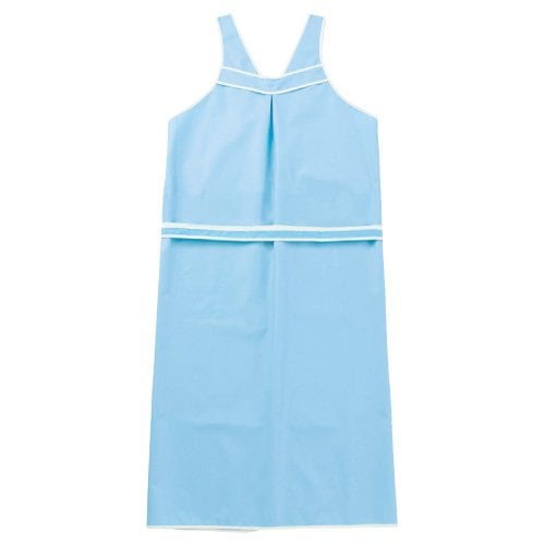 日本エンゼル 入浴ケアか~るいエプロンII 6018(LL) ターコイズブルー