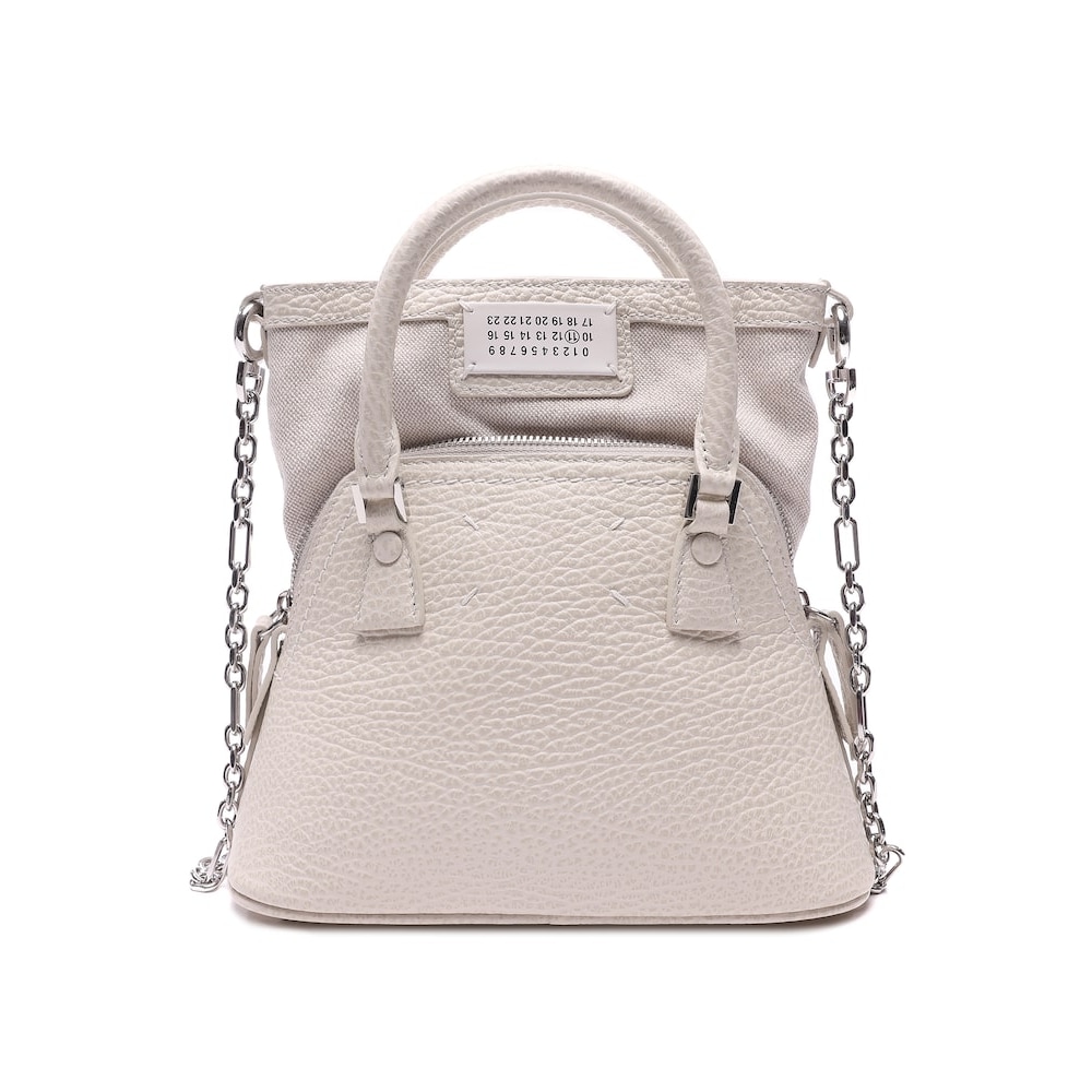 メゾンマルジェラ [メゾンマルジェラ] 23FW レディース 5AC マイクロトートショルダーバッグ (S56WG0081 P4455 H9677 23F) PVOS56WG0081P4455H967