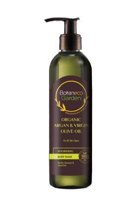 ボディウォッシュ Botaneco Garden Organic Argan Virgin Olive Oil - Nourishing Body Wash 290ml