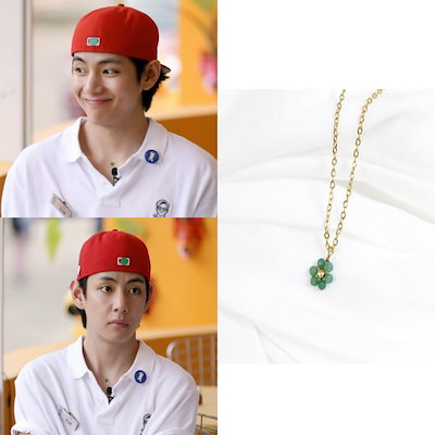 BTS Vテテ着用】LES CLEIAS Mini Maya Steel Necklace 正規品 Qoo10] BTS V テテ 着用 LES CLEI