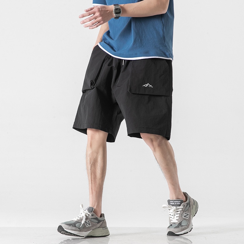 yf044メンズ ズボン 2023新作 カジュアル ファッション カーゴパンツ ショットパンツ 3色 練習服