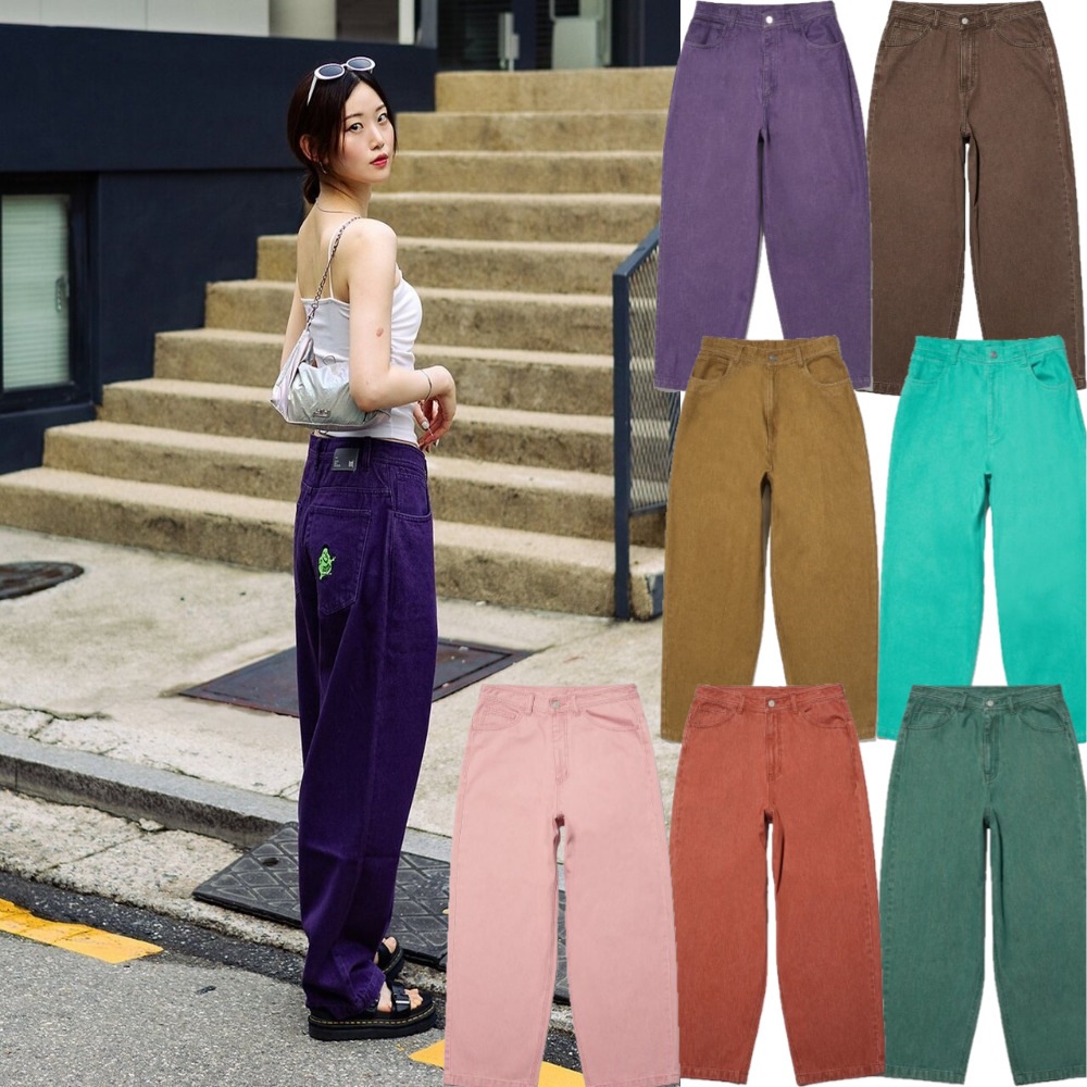 23FW/MSSG COLOR JEAN/ユニセックス/ペアルック/7COLOR/韓国限定